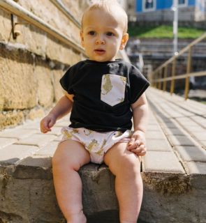 ropa de verano sostenible de bebé